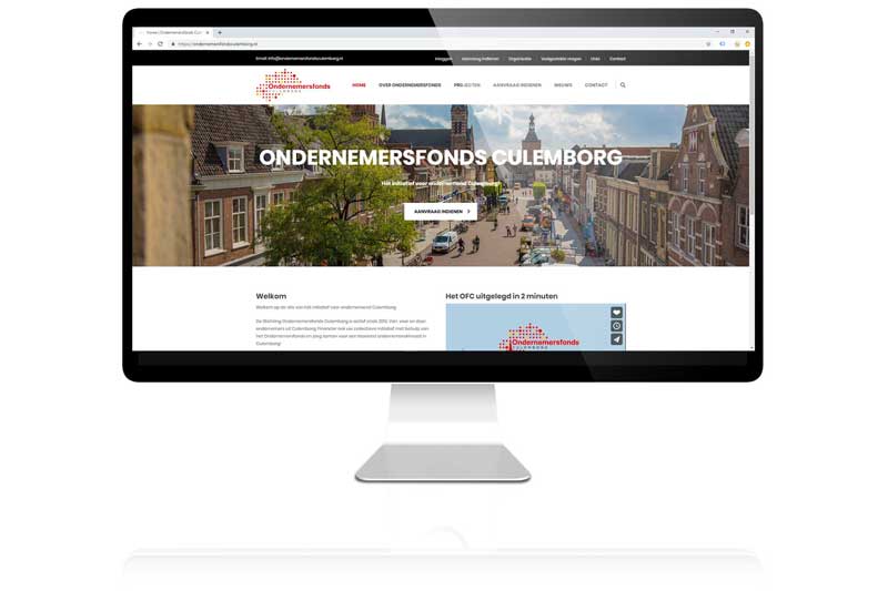Ondernemersfonds Culemborg kiest voor drupal website met perfecte workflow, fotografie en video